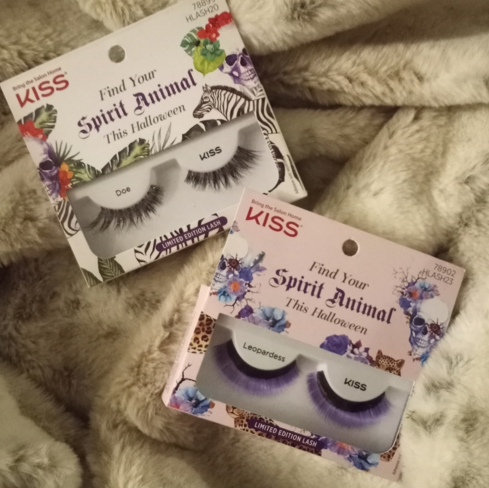 NWT Kiss Halloween spirit animal lashes bundle